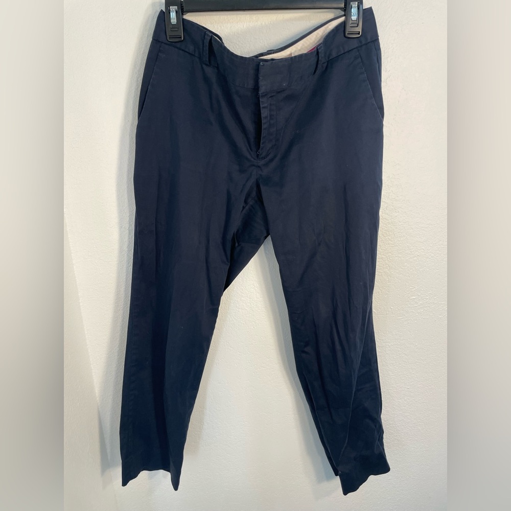 Banana Republic navy Hampton pant, size 6